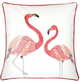 Furniture of America® Lina Ivory/Pink Accent Pillow-0