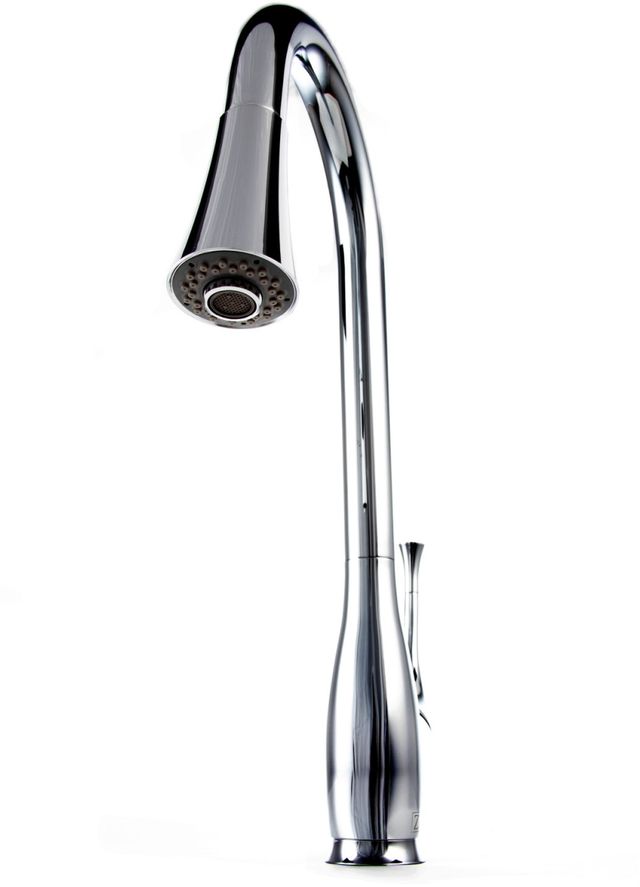 ZLINE Castor Chrome Pull Down Single Handle Kitchen Faucet-1