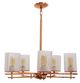 YHD Copper 5-Light Chandelier-0