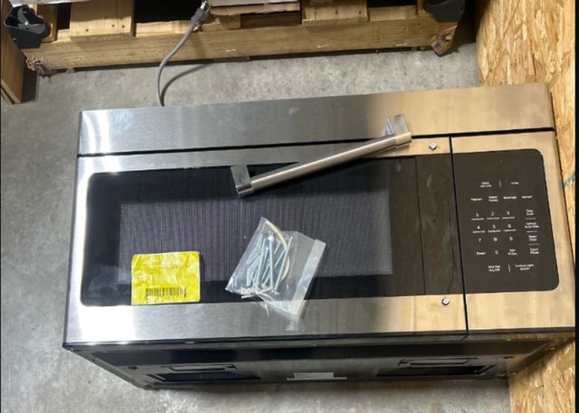 OUT OF BOX Beko 1.6 Cu. Ft. Stainless Steel Over the Range Microwave-0