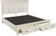 aspenhome® Caraway Aged Ivory King Panel Storage Bed-3