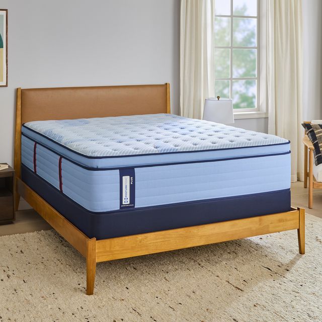 Sealy® Posturepedic® Plus Keyport 15" Wrapped Coil Plush Euro Top Full Mattress-1