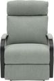 Best® Home Furnishings Customizable Kinetix Manual Swivel Glider Recliner with Honey Birch Legs-1