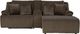 Signature Design by Ashley® Top Tier 3-Piece Chocolate Right-Arm Facing Manual Reclining Sectional Sofa and Chaise-0