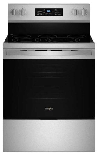 Whirlpool® 30"  Fingerprint Resistant Stainless Steel Freestanding Electric Range 