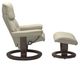 Stressless® by Ekornes® Customizable Ruby Large Classic Base Recliner and Ottoman-1
