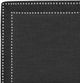 Elements International Erica Charcoal Upholstered Queen Platform Bed-4