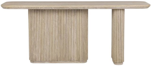 Classic Home Vander Cream Washed Console Table-2