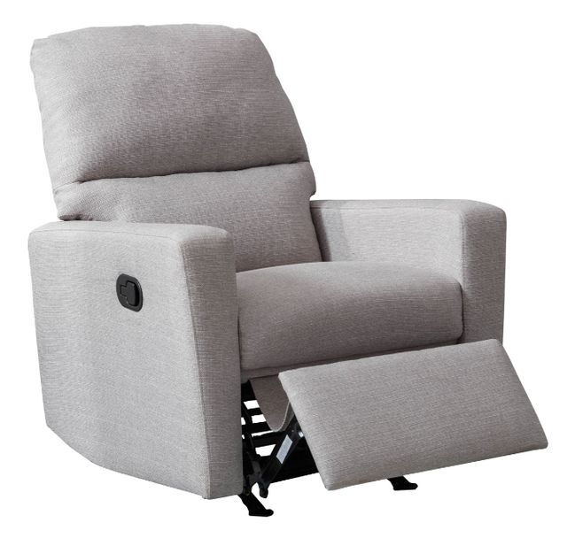 Mazin Furniture Grenville Light Gray Rocker Recliner Chair-1