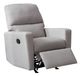 Mazin Furniture Grenville Light Gray Rocker Recliner Chair-1