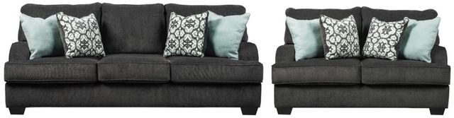 Benchcraft® Charenton 2-Piece Charcoal Living Room Set-0