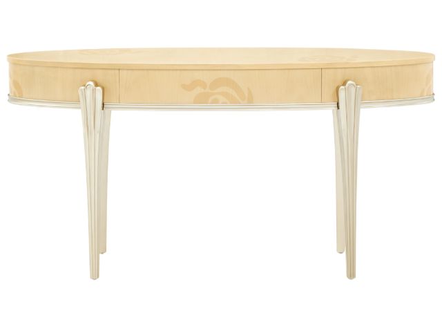 Michael Amini® Camellia Field Caramel Vanity Desk-3