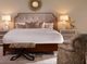 Century® Customizable Details Case Burbank King Wood Trim Upholstered Panel Bed-2