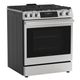 Sharp 30” Stainless Steel Slide-In Gas Range with True European Convection-2