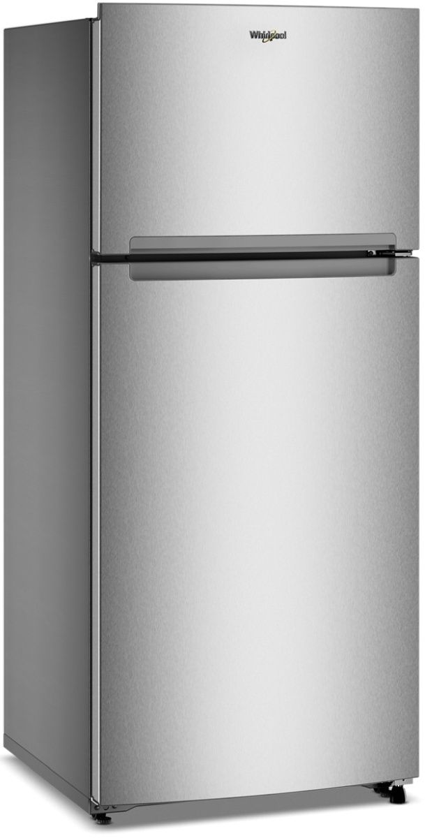 Whirlpool® 33" 16.35 Cu. Ft. Fingerprint Resistant Stainless Steel Top Freezer Refrigerator with Total Coverage Cooling-2