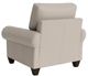 Bassett® Furniture Customizable Benchmade Premier Leather Large Panel Arm Accent Chair-3