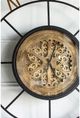 A & B Home Bronze/Gold Clock-2