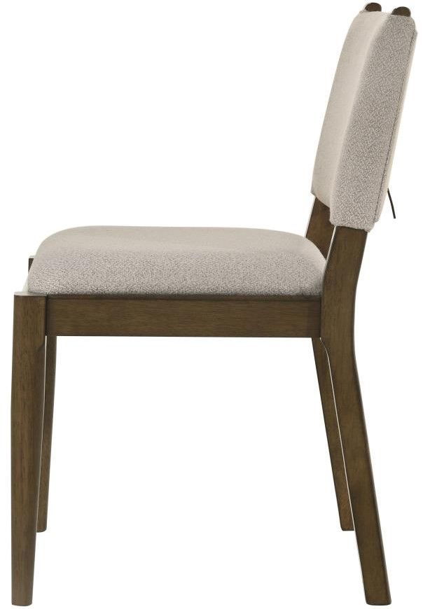 Coaster® Ottowa Brown/Light Tan Upholstered Dining Side Chair-3