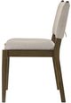 Coaster® Ottowa Brown/Light Tan Upholstered Dining Side Chair-3