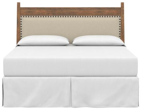 Bassett® Furniture BenchMade Heritage Queen Upholstered Panel Headboard-1