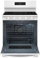 Whirlpool® 30" White Freestanding Gas Range with Air Cooking Technology-1