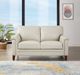 Amax Leather® Westcott Vanilla Loveseat-2