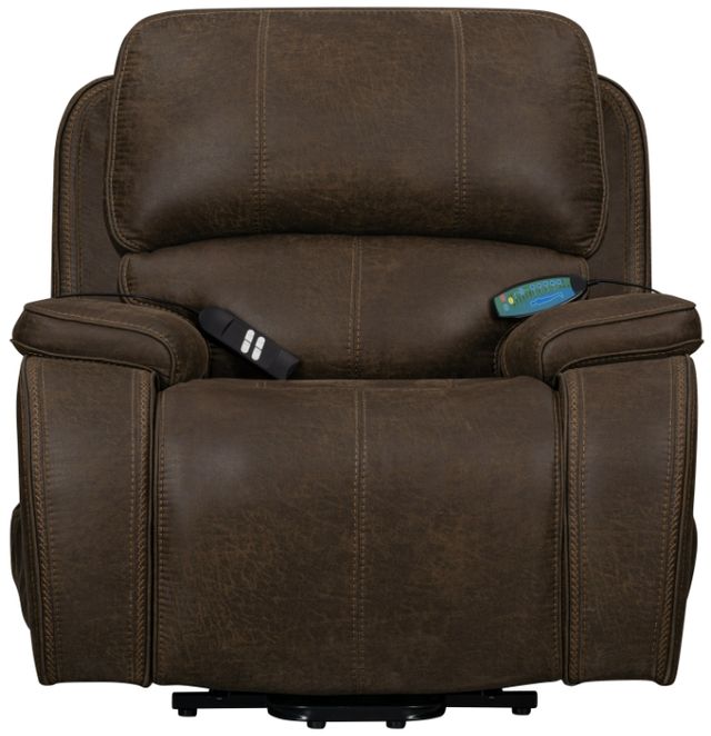 New Classic® Home Furnishings Kamari Brown Power Lift Recliner-2