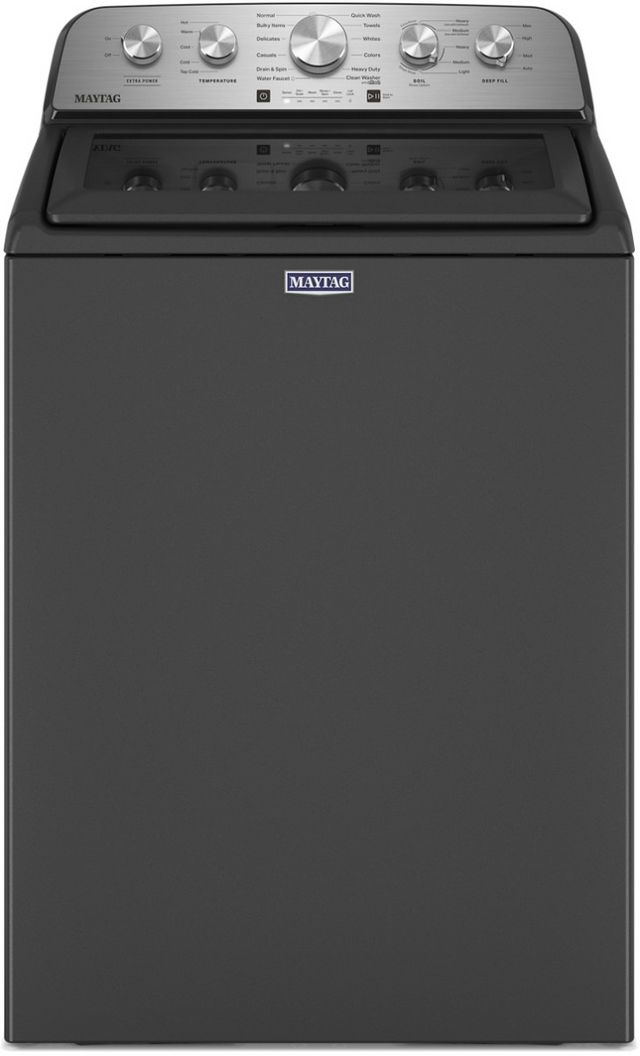 Laveuse à chargement vertical de 28 po Maytag® de 5.5 pi³ - Noir volcanique