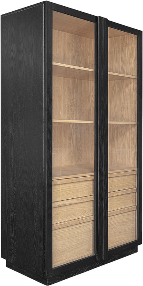 Moe's Home Collection Charlotte Black Tall Cabinet-0