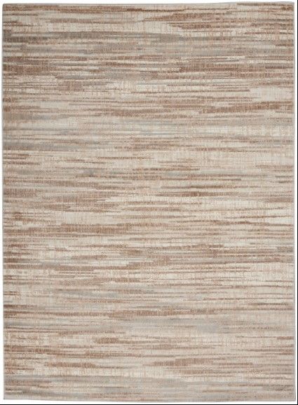 Nourison Home™ Elation Ivory Gray 5'x7' Style 2 Area Rug-0