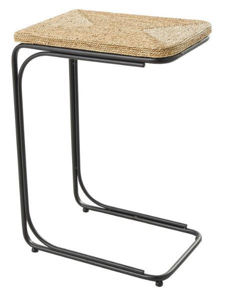 Deco Marche Brown Dried Accent Table-2
