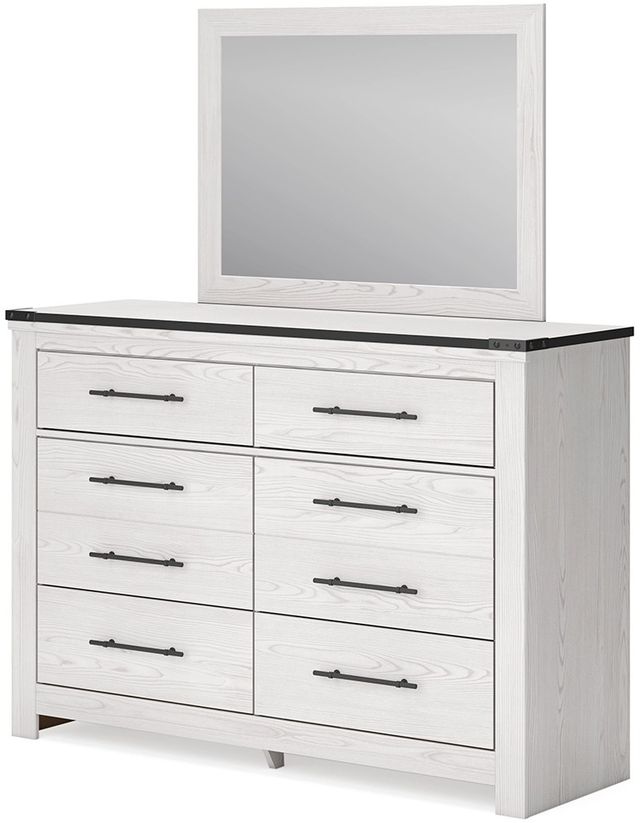 Signature Design by Ashley® Schoenberg White Dresser and Mirror-2