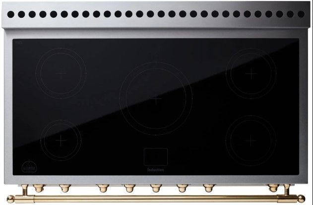 La Cornue CornuFé 110 43" Matte Black Pro Style Induction Range-2