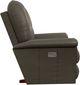 La-Z-Boy® Jasper Smoke Leather Power Rocking Recliner with Headrest and Lumbar-2