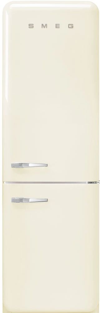 Smeg 50's Retro Style Aesthetic 11.7 Cu. Ft. Cream Bottom Freezer Refrigerator-0