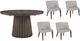 Magnussen Home® Kavanaugh 5-Piece Weathered Kona Brown Dining Table Set-0