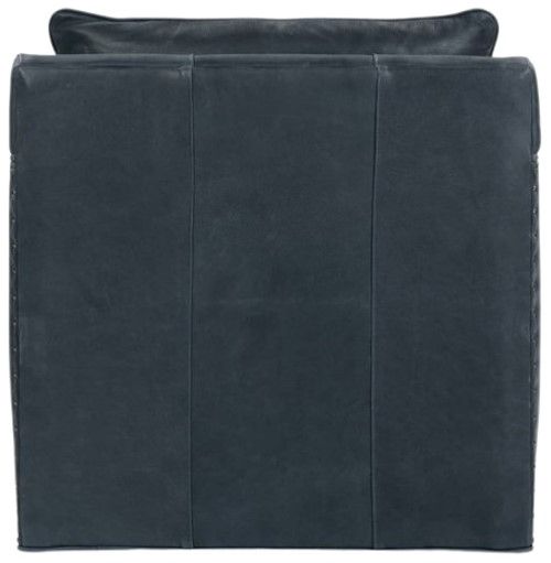 Rowe® Customizable Springfield Leather Swivel Chair-1