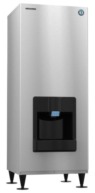 Hoshizaki Crescent® Cuber 30" 540 lb. Stainless Steel Water-Cooled Icemaker with Built In Storage Bin -0