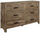 Homelegance® Mandan Weathered Pine Dresser-0