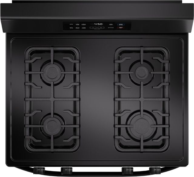 Midea® 30" Black Freestanding Gas Range-4