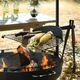 Magnolia Home by Joanna Gaines Black Cowboy Fire Pit Grill-3