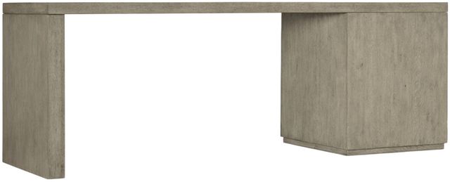 Hooker® Furniture Linville Falls Mink 84" Desk with Small File-3