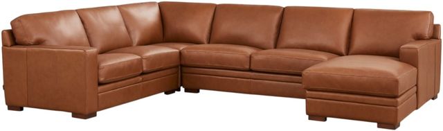 Hydeline® Dillon 4-Piece Nutmeg Brown Right-Arm Facing Sectional-0