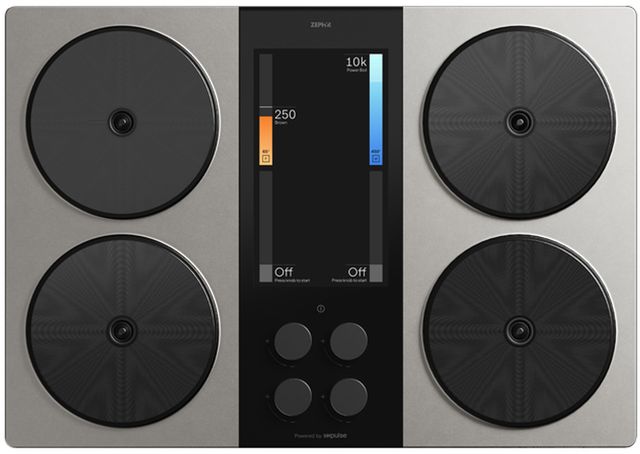 Zephyr HyperCore™ 30" Charcoal Induction Cooktop, Battery Required-2