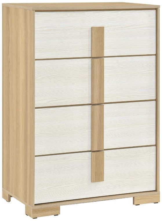 Homelegance® Sterling Natural/White Chest-0