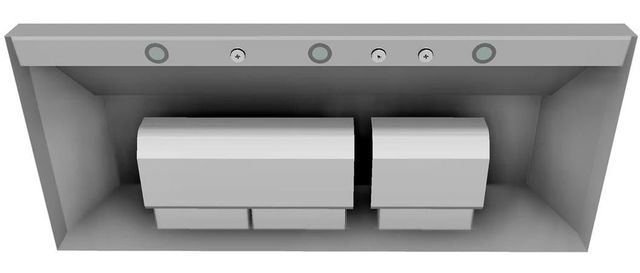 Vent-A-Hood® 54" Stainless Steel Wall Mounted Liner Insert Range Hood-2