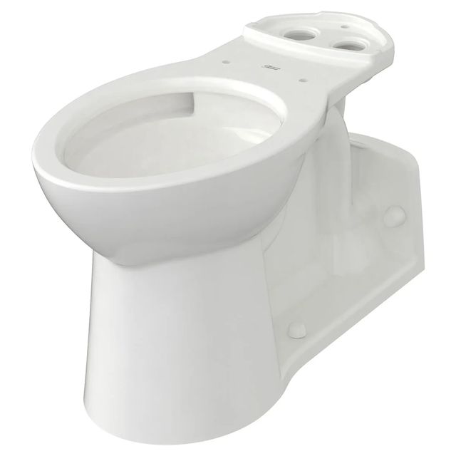 American Standard Yorkville White Chair Height Back Outlet Elongated EverClean® Bowl-1