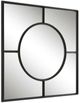 Uttermost® Spurgeon Satin Black Window Mirror-3