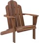 Linon Accorn Brown Wooden Adirondack Outdoor Chair-0