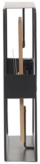 Deco Marche Black Square Open Frame Clock-1